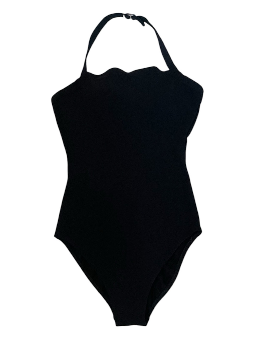 Lands End One-Piece Swim Suit with Square Neck Size 14 Long - Picture 2 of 4